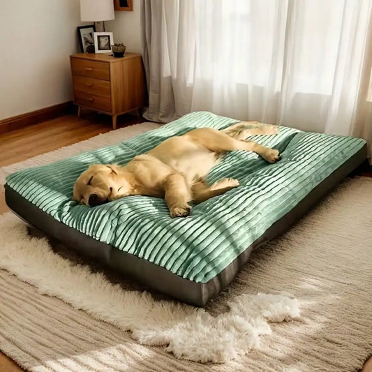Upgraded Plush Dog Bed With Removable Washable Cover For Pets